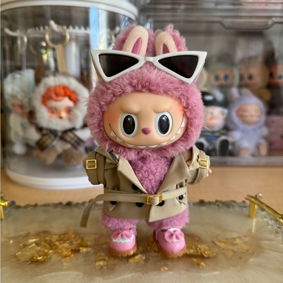 NEW Labubu Clothes / Blu Berry Set Beige